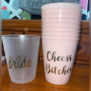 Bachelorette Party Plastic cups